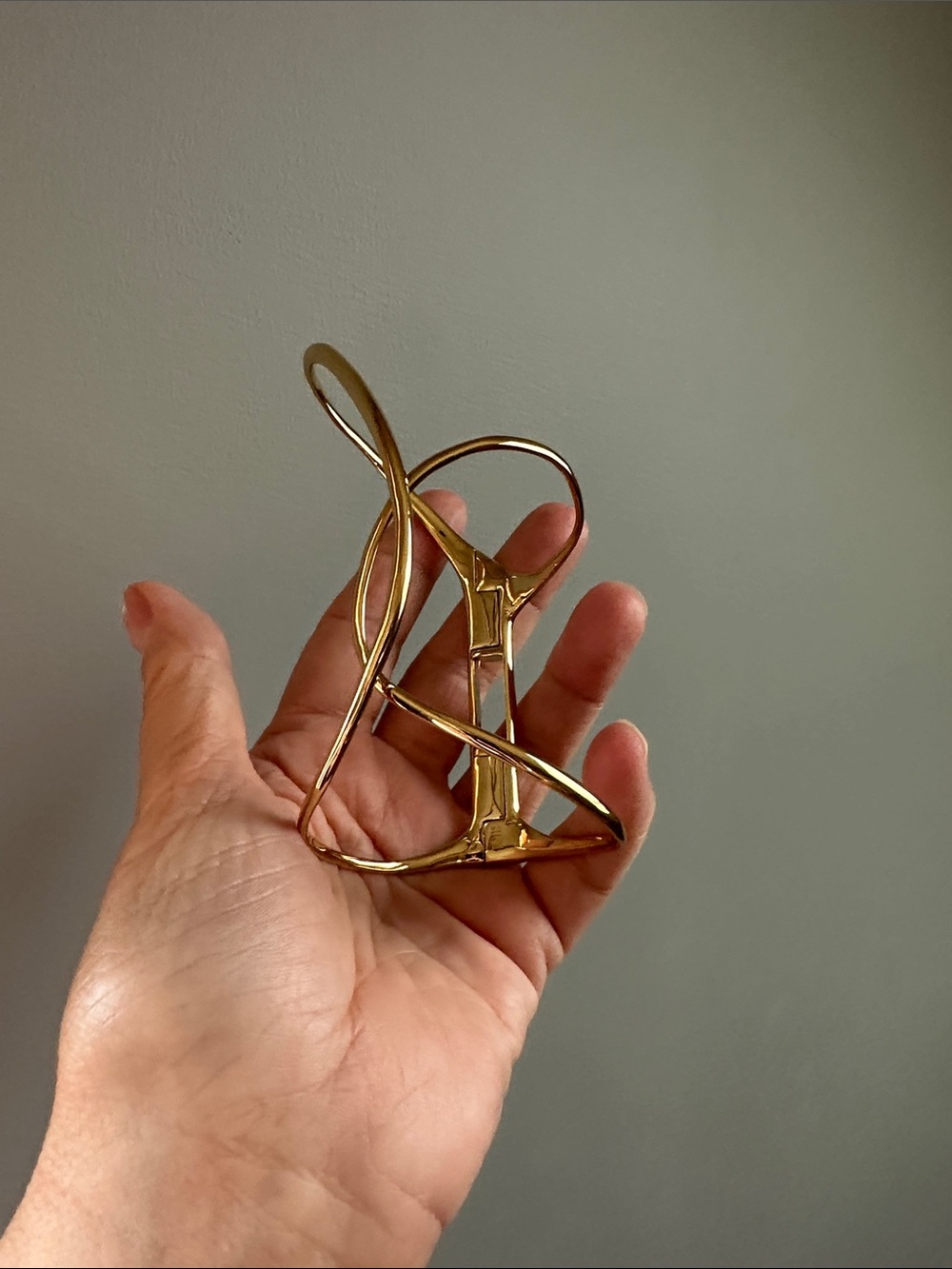 Alexis Bittar Liquid Gold Cuff Bracelet - Picture 7 of 10